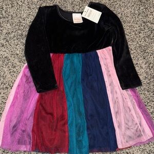 Hanna Andersson Multicolor Long Sleeve Dress